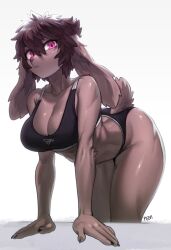 1girl bikini breasts furry furry_female highres large_breasts pgm300 swimsuit tagme