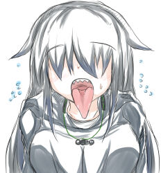  1girl highres indie_virtual_youtuber long_tongue makinanagumo nagumo_makina sharp_teeth tagme teeth tongue tongue_out  rating:Sensitive score:1 user:boznsj2
