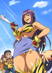 3girls :o age_difference animal_print armpits basket belt bikini bikini_under_clothes blonde_hair blue_eyes blue_hair blunt_bangs breasts cirima cleavage cloud club club_(weapon) day double_bun dress fake_horns fang fang_out food from_below fur_trim gloves hair_bun hand_on_own_head hand_on_own_hip harukaze_doremi hip_focus holding horns kotake_tetsuya large_breasts light_rays lips lipstick long_hair makeup manda_junji mature_female miniskirt multiple_boys multiple_girls narrow_waist ojamajo_doremi oni oni_horns outdoors panties pants pantyshot pencil_skirt pink_hair print_bikini purple_eyes purple_hair raglan_sleeves seki-sensei setsubun shirt shorts skirt sky solo_focus spiked_club spiked_hair standing sunbeam sunlight surprised swimsuit swimsuit_under_clothes tamaki_reika thick_thighs thighhighs thighs tiger_print turtleneck underwear upskirt very_long_hair volvox watch weapon wide-eyed wide_hips wristwatch zettai_ryouiki rating:Questionable score:56 user:danbooru