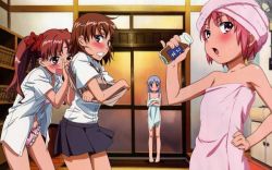4girls index_(toaru_majutsu_no_index) loli misaka_mikoto multiple_girls panties public_indecency shirai_kuroko toaru_kagaku_no_railgun toaru_majutsu_no_index towel tsukuyomi_komoe underwear rating:Questionable score:12 user:demetrio-001000