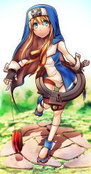 1boy arc_system_works blonde_hair blue_eyes bridget_(guilty_gear) cross crossdressing crossdressing_(mtf) fingerless_gloves foreshortening gloves guilty_gear habit male_focus nun outdoors ribbon short_hair sidelocks simple_background smile socks solo suou_sakura trap wrist_cuffs yo-yo rating:Sensitive score:18 user:BlueBaroness
