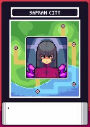  1boy 1girl animated animated_gif badcolor black_hair breasts cleavage_cutout clothing_cutout cum cum_on_body cum_on_breasts cum_on_upper_body defeat handsfree_paizuri hime_cut large_breasts long_hair nintendo paizuri paizuri_under_clothes pale_skin pixel pixel_art pokemon pokemon_frlg pov red_(pokemon) red_eyes sabrina_(pokemon) sound tagme tip_peeking video  rating:Explicit score:121 user:ParadoxFox