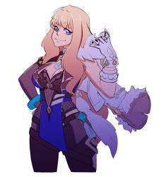  asymmetrical_gloves black_gloves black_pants blonde_hair blue_dress blue_eyes blue_lips breasts cleavage cleavage_cutout clothing_cutout commentary cosmikaizer cosplay dice dress elbow_gloves endou_aya english_commentary fingerless_gloves genshin_impact gloves hand_on_own_hip head_tilt holding holding_dice jacket large_breasts long_hair macross macross_frontier mismatched_gloves pants sheryl_nome single_elbow_glove single_fingerless_glove smile voice_actor_connection white_gloves white_jacket yelan_(genshin_impact) yelan_(genshin_impact)_(cosplay) 