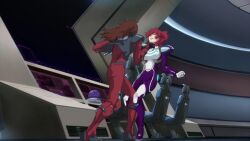 action ali_al-saachez animated anime_screenshot arm_grab audible_speech breasts brown_eyes brown_hair dark-skinned_male dark_skin defeated_villainess earrings english_audio female_focus freckles gun gundam gundam_00 handgun helpless highres humiliation imminent_hit instant_loss interior jewelry large_breasts nena_trinity pale_skin pilot_suit red_hair ryona side_ponytail sound spoilers stud_earrings video weapon yellow_eyes  rating:Questionable score:211 user:Nena_Trinity