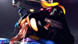  10s 1boy 1girl 3d alternate_costume animated armor artist_name ass ass_shake assertive_female bandai bandai_namco black_bodysuit blonde_hair blue_bodysuit bodysuit capcom clothed_sex cowgirl_position crossover cum cum_in_ass cum_in_pussy cum_on_body cum_on_penis erection fat fat_man girl_on_top gun handgun hetero highres holster jiggle large_penis looping_animation mega_man_(character) mega_man_(series) metroid multicolored_bodysuit namco nintendo penis penis_out pistol pockyin ponytail power_armor power_suit_(metroid) riding samus_aran sex skin_tight sky source_filmmaker_(medium) spread_legs star_(sky) starry_sky straddling tekken_x_street_fighter testicles testicles_outside thigh_holster uncensored vaginal varia_suit video weapon yellow_bodysuit zero_suit 