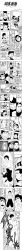  absurdres bruce_lee comic dragon_ball dragonball_z hard-translated highres jackie_chan jet_li korean_text long_image monochrome parody right-to-left_comic son_goku steven_seagal tall_image third-party_edit translated vegeta 