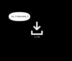 azienda english_text highres motherly_netorare netorare fake_phone_screenshot text_messaging video_(object) rating:Sensitive score:30 user:starking