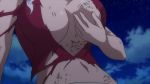  10s 1girl animated breast_lift breasts cleavage fairy_tail female_focus grabbing_another&#039;s_breast groping large_breasts long_hair mirajane_strauss navel solo torn_clothes video  rating:Questionable score:39 user:lkuroi