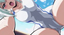 10s 4girls all_fours animated animated_gif aoba_kazane ass black_hair blue_hair bodysuit bodysuit_under_clothes brown_hair competition_swimsuit female_focus grabbing_another&#039;s_ass groping huge_ass jacket kaminashi_nozomi keijo!!!!!!!! latex lowres miyata_sayaka multiple_girls one-piece_swimsuit outdoors pov pov_hands red_hair rokudo_rin rubber subtitled swimsuit swimsuit_under_clothes toyoguchi_non track_jacket training_suit wedgie white_hair wide_hips rating:Questionable score:85 user:redblue99