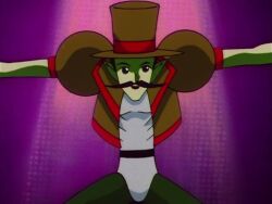 1990s_(style) 6+boys 6+girls 6+others acrobatics animal_ears animated arm_support arms_up biceps bird bishoujo_senshi_sailor_moon bishoujo_senshi_sailor_moon_supers blue_eyes blue_hair bodysuit breasts circus cleavage crazy_eyes creature creepy demon_boy demon_girl earrings extra_eyes extra_faces extra_mouth facial_hair flexible green_hair grin hair_bun helmet horror_(theme) jewelry juggling jumping lemures_(sailor_moon) lineup long_arms long_hair long_legs looking_at_viewer mask medium_breasts midriff monst monster_boy monster_girl multi-tied_hair multiple_boys multiple_girls multiple_others muscular mustache narrow_waist petals pink_hair pointy_ears red_hair retro_artstyle shaded_face sharp_teeth short_hair single_hair_bun sitting smile smug sound stage surreal tagme talking tall_female teamwork teeth toei_animation ugly ugly_bastard very_long_hair video whip zircon_(sailor_moon) zirconia_(sailor_moon)