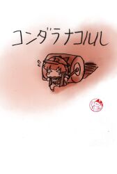 Rule 34 | &gt; &lt;, 1girl, absurdres, artist name, baseball cap, black hair, closed eyes, fingerless gloves, gloves, hat, highres, japanese text, long hair, nakoruru, open mouth, samurai spirits, school uniform, snk, solo, the king of fighters, tongue, traditional media, translation request, wavy mouth