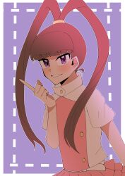 absurdres amano_nene_(digimon_xros_wars) digimon digimon_xros_wars hair_ornament hairclip highres long_hair ponytail split_ponytail