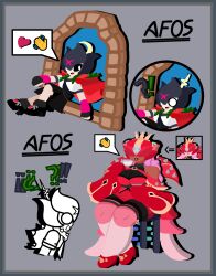 Rule 34 | bancholilimon, banchou, belt, covered eyes, crown, delinquent, digimon, digimon (creature), fairy, flower, highres, long hair, mask, monster girl, petals, plant girl, rafflesimon