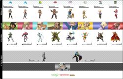 antonio_lopez barnaby_brooks_jr. blue_rose_(tiger_&amp;_bunny) dragon_kid english_text engrish_text enmto fire_emblem_(tiger_&amp;_bunny) huang_baoling ivan_karelin john_(tiger_&amp;_bunny) kaburagi_t._kotetsu karina_lyle keith_goodman logo lunatic_(tiger_&amp;_bunny) nathan_seymour nintendo origami_cyclone parody pixel_art pokemon portrait ranguage rock_bison sky_high_(tiger_&amp;_bunny) sprites style_parody superhero_costume tiger_&amp;_bunny wild_tiger yuri_petrov