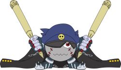 Rule 34 | 1boy, absurdres, banchomamemon, banchou, delinquent, digimon, digimon (creature), hat, highres, male focus, red eyes, solo