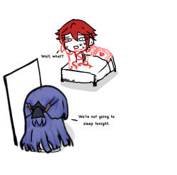 Rule 34 | 1boy, 1girl, captain (honkai impact), evening, honkai (series), honkai impact 3rd, long hair, meioto, purple hair, raiden mei, raiden mei (apho)