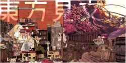 2boys barrel black_eyes black_hair book book_stack brown_hair can copyright_name crate drink_can electric_fan extendx0 indoors loaded_interior marco_polo_(touhouken_bunroku) messy_room military_uniform multiple_boys red_vest scarf ship short_hair sitting television time_paradox touhouken_bunroku touhouken_bunroku_(game) trash trash_bag vest watercraft yellow_scarf