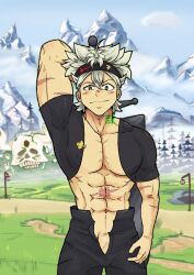asta_(black_clover) black_clover highres kir_(kir_keropi) male_focus