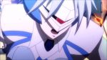 Rule 34 | 1boy, 1girl, animated, blazblue, blazblue: central fiction, braid, breasts, bruise, fighting, hakumen, injury, long hair, mecha, mecha musume, medium breasts, nu-13, pointed boots, robot, ryona, screaming, sound, spoilers, unconscious, very long hair, video, video, white hair