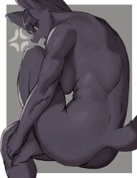 1girl ass breasts furry furry_female huge_breasts large_breasts miyanokoko original tagme tail