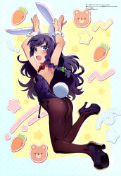 Rule 34 | 1girl, absurdres, copyright name, copyright notice, grisaia (series), grisaia phantom trigger, highres, looking at viewer, magazine scan, megami magazine, official art, scan, solo, watanabe akio