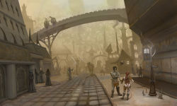 6+boys 6+girls annah annah-of-the-shadows annah_of_the_shadows axe bald beholder belt black_hair boots bracer bridge city crossed_arms dagger dungeons_&amp;_dragons elbow_pads fantasy floating_skull gloves halberd hand_on_own_hip helmet highres hip_focus knife lamppost md5_mismatch mind_flayer mindflayer morte mortuary multiple_boys multiple_girls nameless_one planescape:_torment polearm red_hair resized resolution_mismatch robe samize scar scenery shoulder_pads sigil skeleton smoke source_smaller spikes tail tattoo upscaled weapon