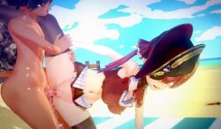 1boy 1girl 3d age_difference ahegao animated beach bouncing_breasts breasts censored clothed_female_nude_male cum cum_in_pussy cumdrip ejaculation erection eyepatch female_ejaculation female_pervert hair_ornament hat hetero hololive houshou_marine large_breasts leg_grab mature_female miniskirt moaning mosaic_censoring nude ocean orgasm outdoors penis pervert pirate_hat pussy red_hair red_skirt rolling_eyes sex sex_from_behind shota skirt sound spread_legs squirting squirting_liquid submission tagme testicles vaginal video virtual_youtuber