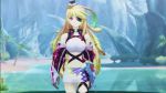 2girls 3d animated bare_shoulders bdsm bespectacled blonde_hair bodysuit bondage boots bound breasts cleavage elbow_gloves floating glasses gloves gradient_hair groping hair_intakes hat indirect_kiss knee_boots large_breasts long_hair magic midriff milla_maxwell molestation multicolored_hair multiple_girls naughty_face no_bra presa presa_(tales) shirt skin_tight skirt smile sound strapless subtitled surprised tales_of_(series) tales_of_xillia taut_clothes taut_shirt top_hat tree tube_top video walking water waterfall video