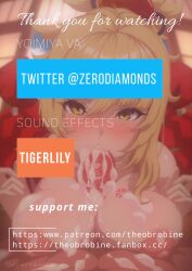1boy 1girl abs animated artist_name blonde_hair blush breasts breasts_out choker closed_mouth cum cum_in_mouth cum_on_body cum_on_breasts cum_on_upper_body dark-skinned_male dark_skin ejaculation genshin_impact hair_ornament hetero highres huge_breasts huge_penis indoors looking_at_viewer medium_hair moaning paizuri penis pov precum puffy_areolae puffy_nipples shiny_skin sidelocks signature sound source_request tagme tattoo theobrobine thighs uncensored video yellow_eyes yoimiya_(genshin_impact)