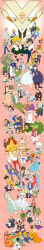 6+boys 6+girls absurdres albert_(konjiki_no_gash!!) alishie_(konjiki_no_gash!!) alvin_(konjiki_no_gash!!) animal_ears animal_hat apollo_genesis beard black_eyes black_hair blonde_hair blue_eyes book boxing_gloves brago_(konjiki_no_gash!!) bun_cover byonko_(konjiki_no_gash!!) cane character_request cherish_(konjiki_no_gash!!) chinese_clothes chita_(konjiki_no_gash!!) commentary_request coral_q cup danny_(konjiki_no_gash!!) deer_hat djem_(konjiki_no_gash!!) double_bun dufort elle_chivas everyone facial_hair food fruit gash_bell glasses goldo_(konjiki_no_gash!!) green_hair grey_hair grubb_(konjiki_no_gash!!) gustav_(konjiki_no_gash!!) hair_bun hat heart highres holding holding_book holding_cup holding_hands holding_ice_cream_cone ice_cream_cone jido_(konjiki_no_gash!!) kafka_sunbeam kanchome_(konjiki_no_gash!!) karudio_(konjiki_no_gash!!) kid_(konjiki_no_gash!!) koko_(konjiki_no_gash!!) kolulu_(konjiki_no_gash!!) konjiki_no_gash!! kyle_(konjiki_no_gash!!) laila_(konjiki_no_gash!!) leash leopardon_papipurio li-en long_image lupa_(konjiki_no_gash!!) melon mohawk mohawk_ace momon_(konjiki_no_gash!!) multiple_boys multiple_girls mustache nazonazo_hakase nicole_(konjiki_no_gash!!) omochi_(ankr_mochi) one_eye_closed orange_hair oumi_megumi parco_folgore patie_(konjiki_no_gash!!) pink_eyes pink_hair purple_eyes purple_hair rabbit_ears rein_(konjiki_no_gash!!) riya_(konjiki_no_gash!!) rodeaux rops_(konjiki_no_gash!!) sauza_(konjiki_no_gash!!) school_uniform sherry_belmont shiori_(konjiki_no_gash!!) striped_background taiyaki takamine_kiyomaro tall_image ted_(konjiki_no_gash!!) tio_(konjiki_no_gash!!) umagon_(konjiki_no_gash!!) ururu_(konjiki_no_gash!!) victoreem_(konjiki_no_gash!!) vincent_bari wagashi white_hair wonrei yellow_eyes yopop_(konjiki_no_gash!!) zeno_bell zeon_bell zoboron zofis