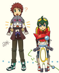 Rule 34 | appmon, digimon, digimon universe: appli monsters, gatchmon, offmon, ozora yujin, shinkai haru, tagme