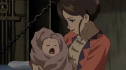 Rule 34 | animated, animated gif, baby, breast sucking, breastfeeding, breasts, isura, large breasts, mother and son, one breast out, tagme, tide-line blue, undressing