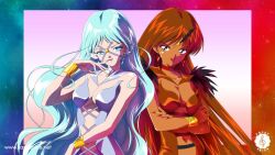 Rule 34 | 2girls, bishoujo senshi sailor moon, multiple girls, nail polish, sailor aluminum seiren, sailor lead crow, tagme