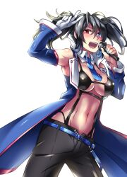 Rule 34 | 1girl, belt, breasts, large breasts, navel, pants, tagme, utau, yokune ruko