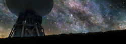 Rule 34 | highres, iy tujiki, milky way, night, night sky, original, radio telescope, satellite dish, scenery, sky, star (sky), starry sky