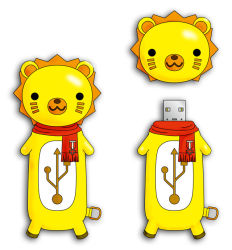 00s :3 lion no_humans sakutarou_(umineko) scarf umineko_no_naku_koro_ni usb yama_katsura yamakatsu_(genrei_koubou)