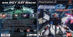 absurdres athrun_zala cagalli_yula_athha cover duel_gundam freedom_gundam game_console ginn gundam gundam_seed highres justice_gundam kira_yamato mecha murrue_ramius playstation_2 robot strike_gundam
