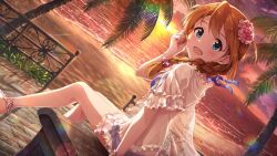 Rule 34 | baba konomi, beach, bikini, butt crack, idolmaster, idolmaster million live!, official art, smile, swimsuit, tagme