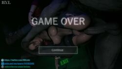 Rule 34 | 1boy, 1girl, anal, animated, bad end, boots, brown hair, claire redfield, corpse, cum, cum in ass, death, defeat, empty eyes, game over, game over screen, hetero, hvlsfm, interior, mr. x (resident evil), necrophilia, no panties, no pants, red shirt, resident evil, resident evil 2, sex, sex from behind, shirt, snuff, sound, sound effects, tagme, video