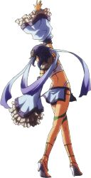 1girl breasts dancer enami_katsumi medium_breasts official_art rixia_mao tagme tattoo