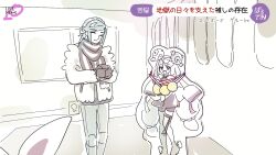 1boy grusha_(pokemon) highres iono_(pokemon) medal multicolored_hair nintendo orrrrrrya pokemon pokemon_sv scarf two-tone_hair