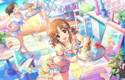 Rule 34 | 3girls, beach, bikini, food, ice cream, idolmaster, idolmaster cinderella girls, idolmaster cinderella girls starlight stage, multiple girls, swimsuit, tagme, totoki airi