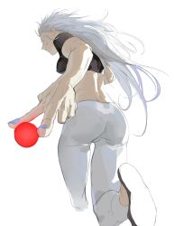 1girl artist_request ass genderswap gojou_satoru jujutsu_kaisen pants tagme