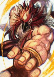 Rule 34 | 1boy, abs, animal head, bird mask, boots, fatal fury, fatal fury: city of the wolves, gloves, highres, luchador, luchador mask, male focus, mask, muscular, muscular male, pectorals, simple background, snk, spandex, sudachi0315, tizoc (snk), topless male, white background, wrestler, wrestling, wrestling mask, wrestling outfit