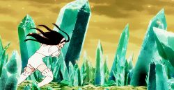 10s 1boy 1girl animated animated_gif black_hair closed_eyes fighting guila hairband king_(nanatsu_no_taizai) lowres nanatsu_no_taizai