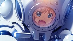 1girl blonde_hair blue_eyes blush diving_suit fang game_cg grisaia_(series) grisaia_no_rakuen helmet matsushima_michiru non-web_source official_art open_mouth solo variant_set watanabe_akio