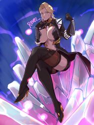 1girl blonde_hair breasts emma_frost large_breasts marvel marvel_rivals revelart x-men
