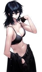 bara_(03_bara_) belt bra breasts gloves large_breasts navel pants tagme underwear