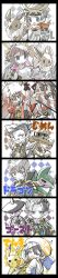 armor black_eyes black_hair blue_eyes brown_eyes brown_hair creatures_(company) eevee fraxure fukushima_masanori game_freak gen_1_pokemon gen_5_pokemon grey_eyes hero_(pokemon_conquest) heroine_(pokemon_conquest) ishida_mitsunari ishida_mitsunari_(sengoku_musou) japanese_clothes kato_kiyomasa krokorok kuroda_kanbei lampent multicolored_hair nintendo panels pawniard pikachu pokemon pokemon_conquest sengoku_musou streaked_hair takenaka_hanbei two-tone_hair white_hair
