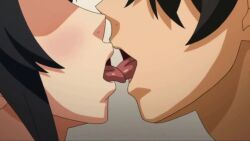 1boy 1girl 2024 20s age_difference animated black_hair breasts clitoris collar completely_nude fingering french_kiss hajimete_no_hitozuma hetero indoors interior kiss large_areolae large_breasts mature_female mole nude older_woman_and_younger_man penis sound tagme tomoko_(hajimete_no_hitozuma) video x-ray